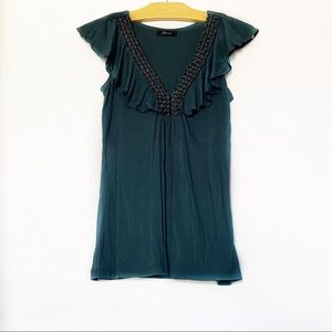 SOPRANO Dark Green Top S